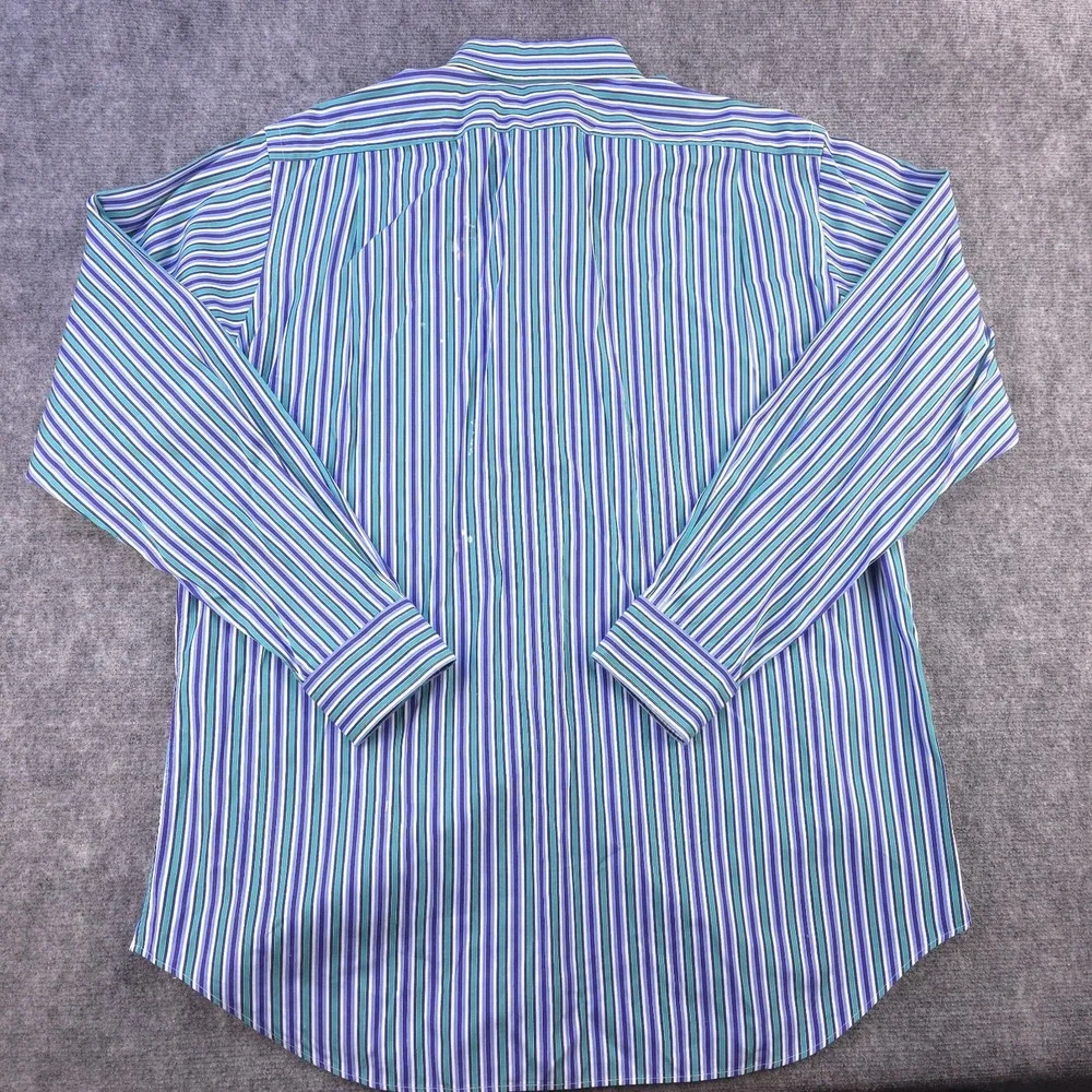 Polo Ralph Lauren Curham Shirt XL Long‎ Sleeve Button Up Multicolor Striped